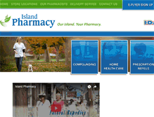 Tablet Screenshot of islandpharmacy.ca